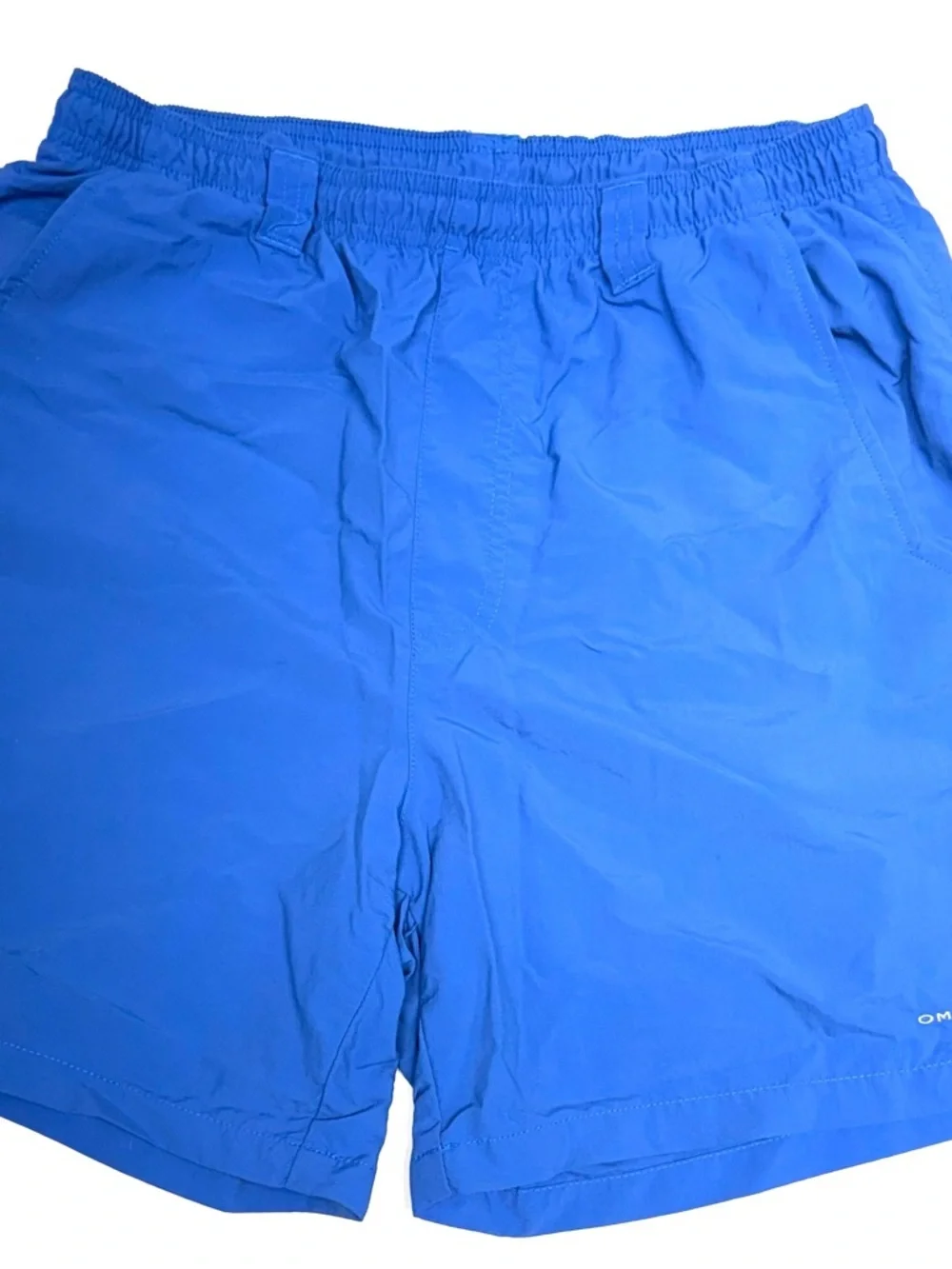 Men's Columbia Blue Quick-Dry Swim Shorts -Small PFG